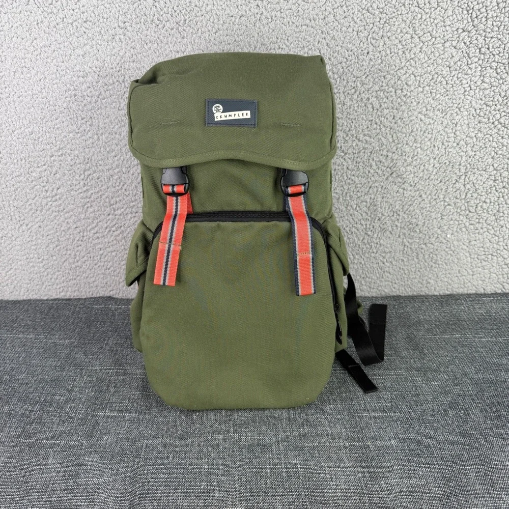 Crumpler‎ Outpost Project Karachi Camera Backpack Green Canvas Padded DSLR